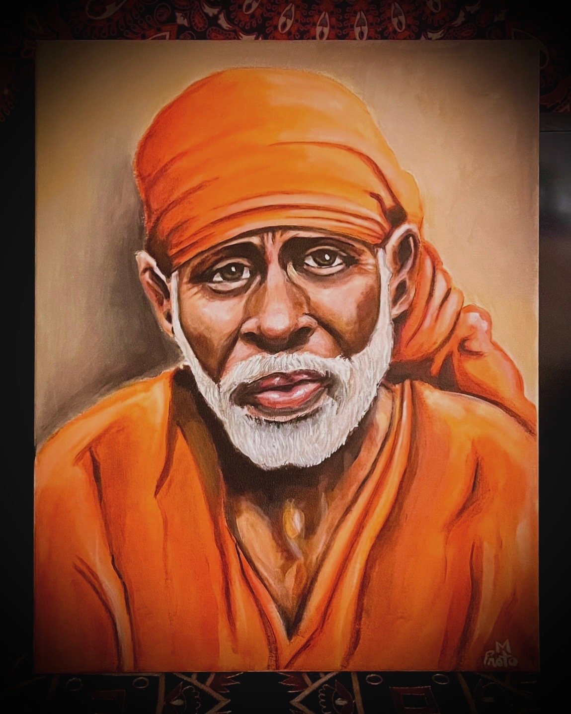 Portrait of Shirdi Sai Baba